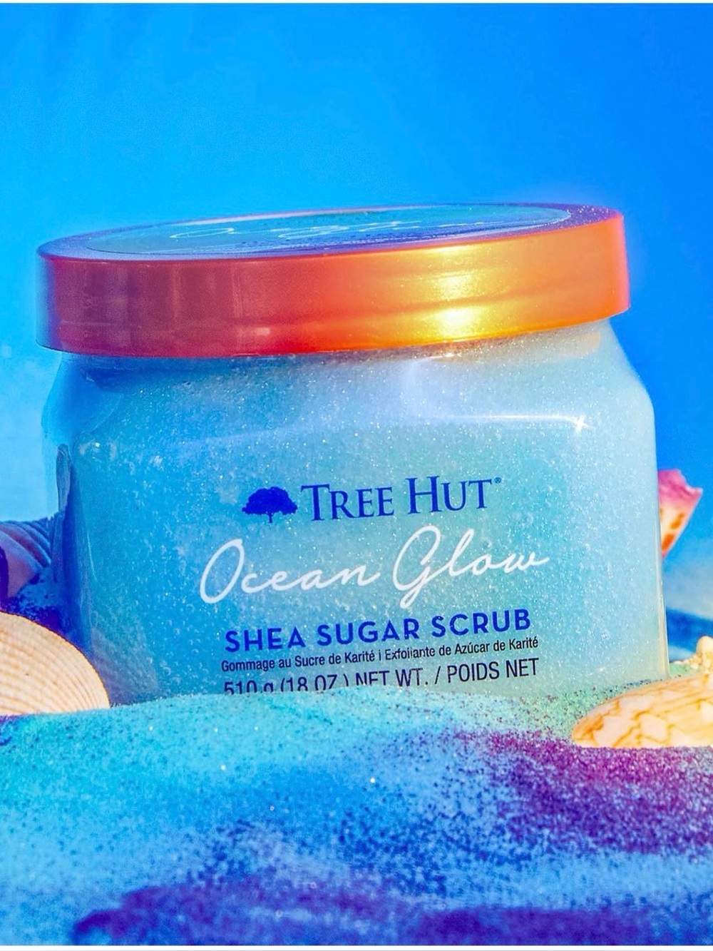 New Tree Hut Ocean Glow Shea Sugar Scrub